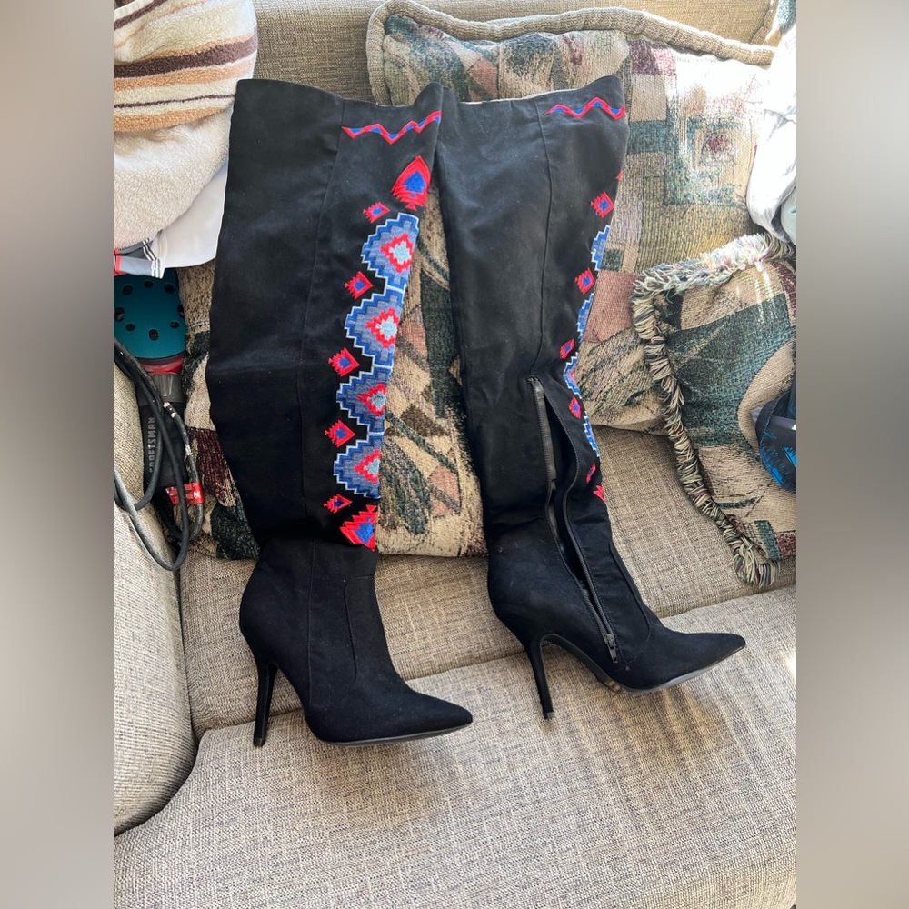 Quips Mixi tall boots